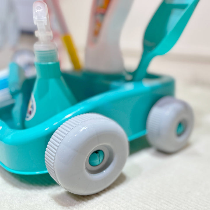 Little Helper's Cleaning Trolley Set
