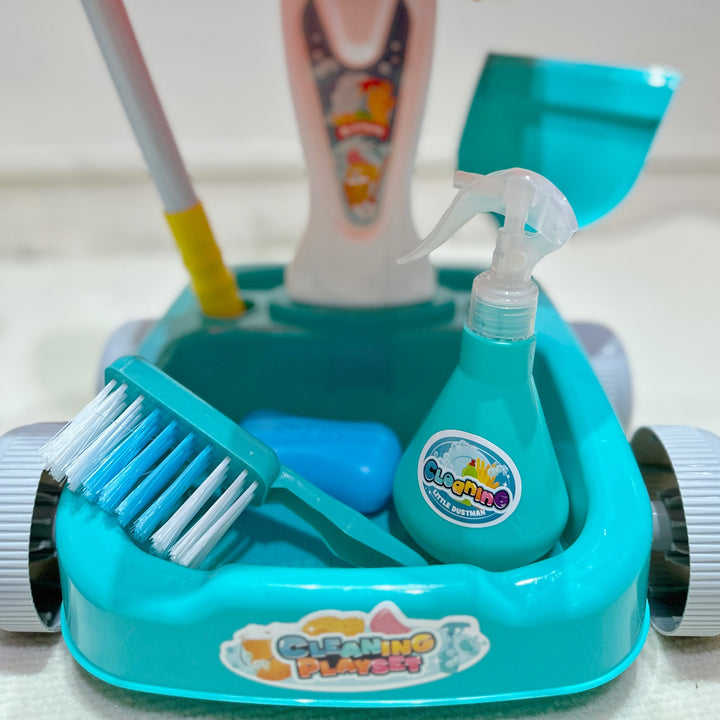 Little Helper's Cleaning Trolley Set