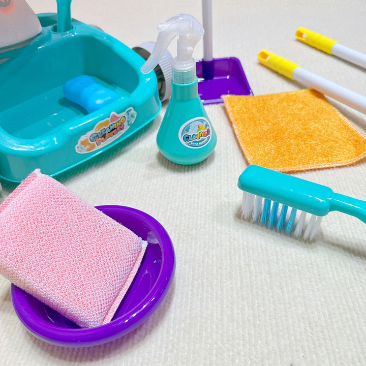 Little Helper's Cleaning Trolley Set
