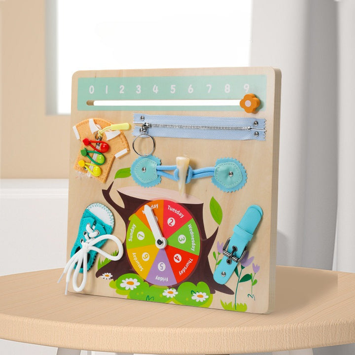 Montessori Practical Life Skill Board