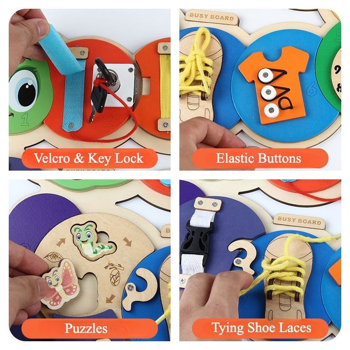 Caterpillar Busy Board