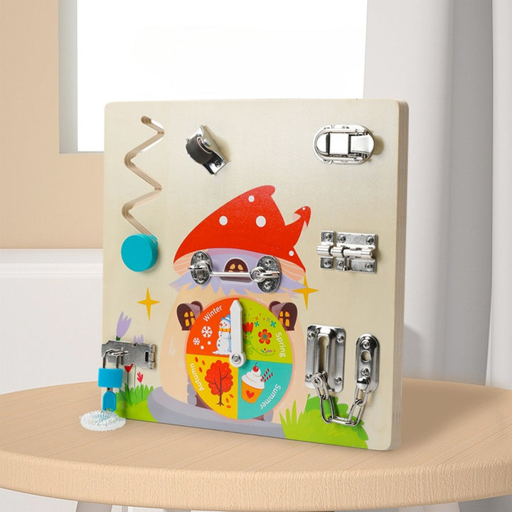 Montessori Practical Life Skill Board