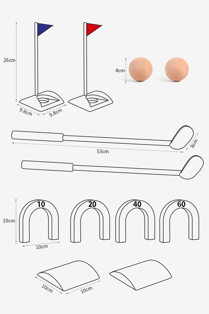 Wooden Croquet Sets