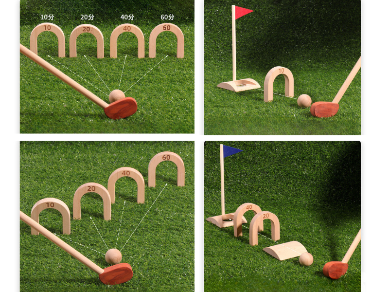 Wooden Croquet Sets