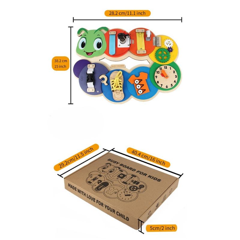 Caterpillar Busy Board