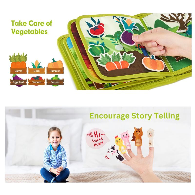 Quiet Book My Busy Farm