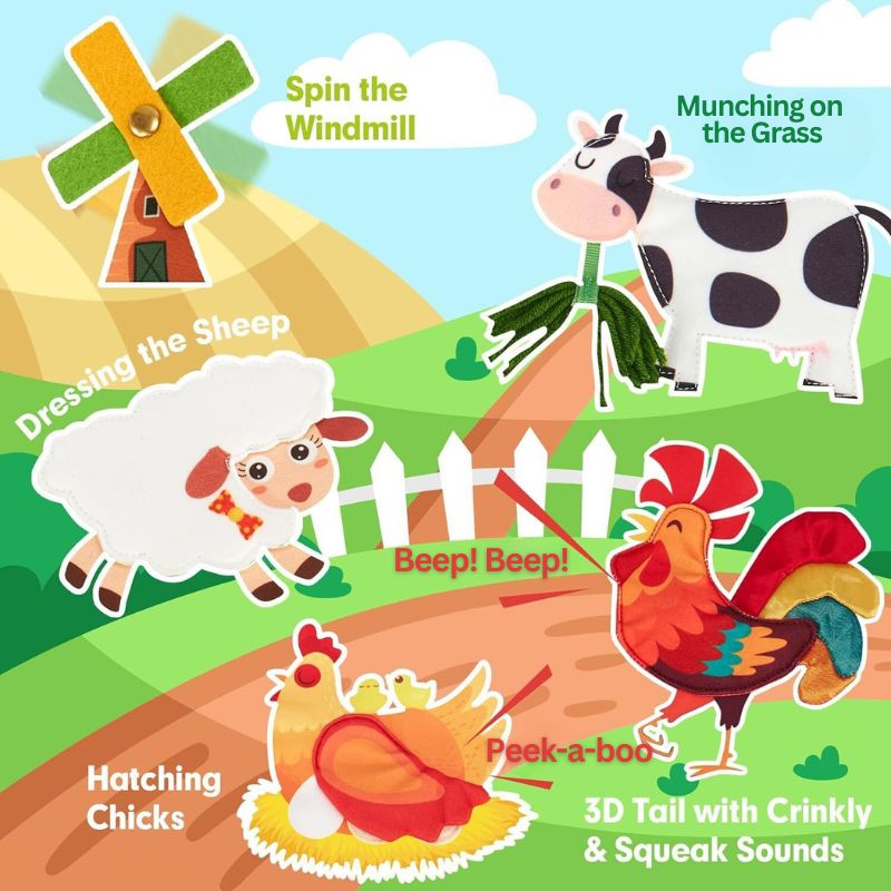 Quiet Book My Busy Farm