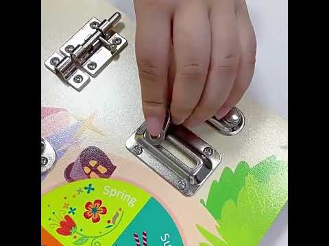 Montessori Practical Life Skill Board