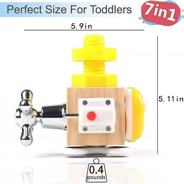 Montessori Busy Board Fidget Cube