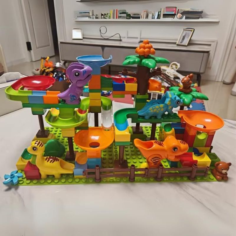 Dino Marble Fun Park Building Blocks 135Pc