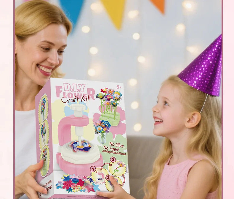 DIY Flower Bouquet Craft Kit for Kids