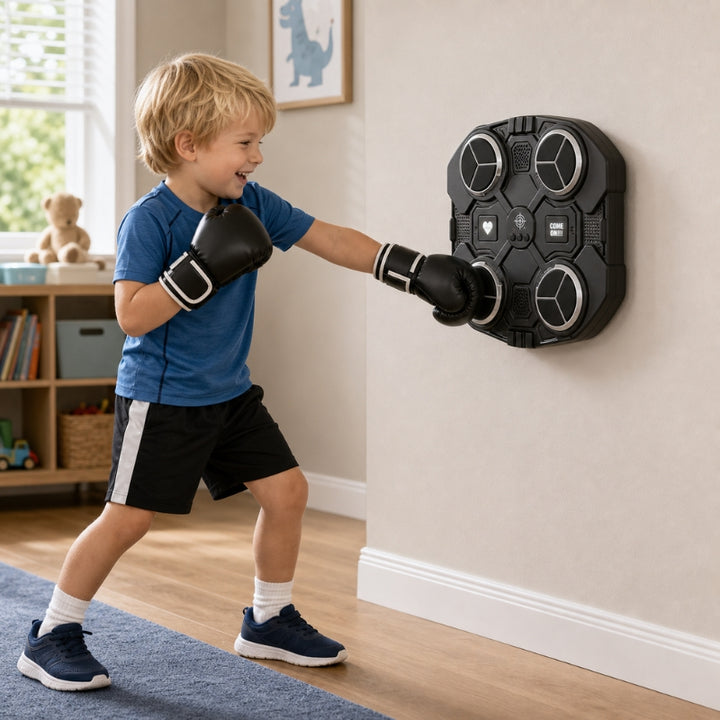 Smart Boxing Target Pad with Bluetooth Music, Lights &amp; Scoring