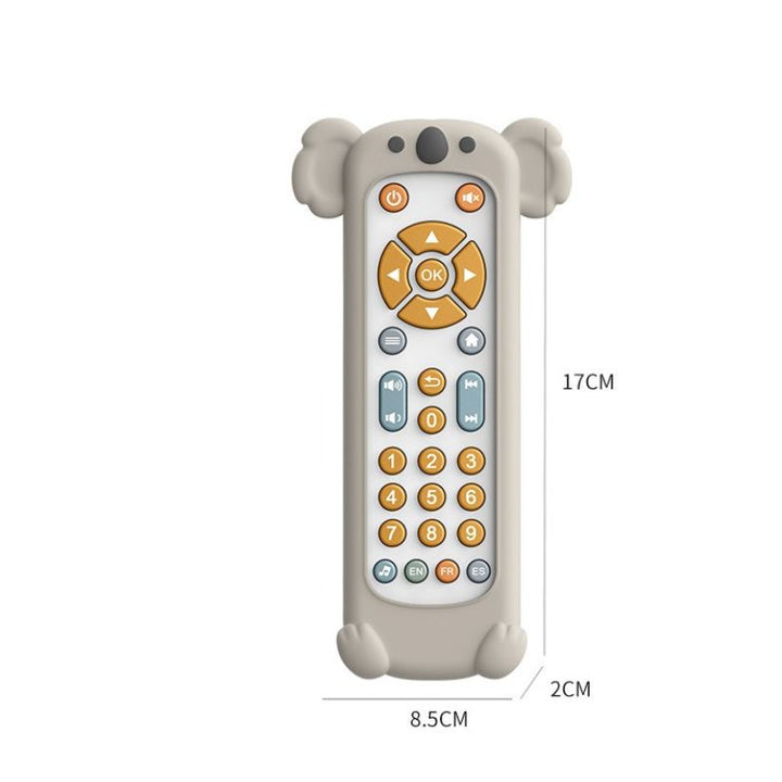 Toy Remote Control with Silicone Koala Case, Sound Effects, and Multilingual Settings