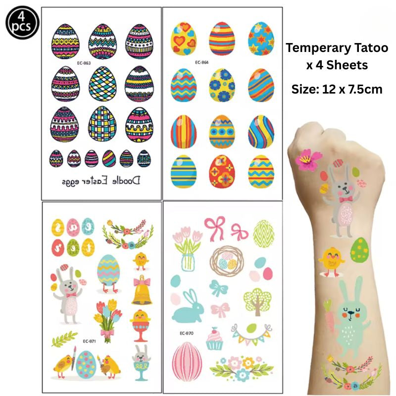 Easter Egg Craft Kit DIY Wooden Hanging Decorations Kids Art Set