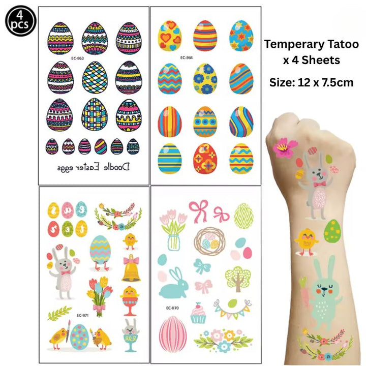 Easter Egg Craft Kit DIY Wooden Hanging Decorations Kids Art Set