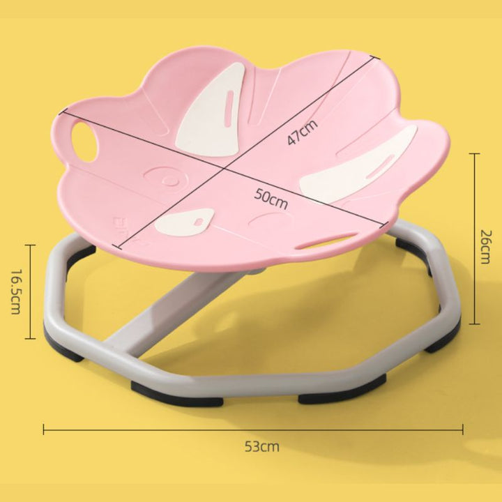 Kids 360° Spinning Sensory Chair Triceratops Design
