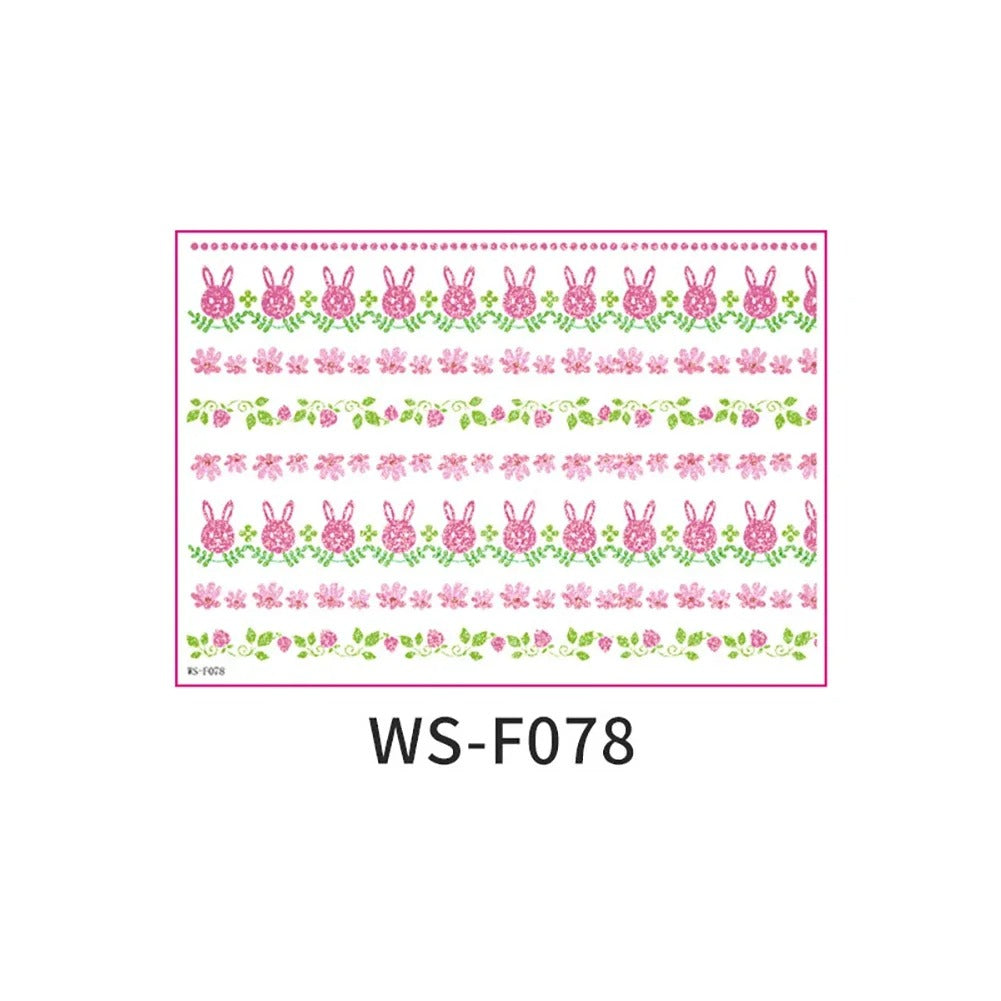 Easter Decorative Temporary Tattoo Sticker Pack – 16 Designs