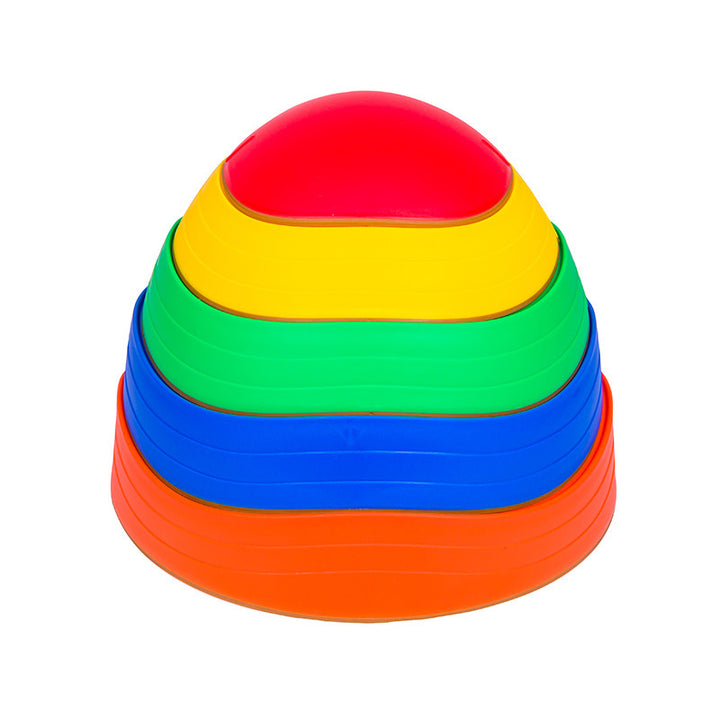 Kids Balance Stepping Stones Set – Sensory Texture Steppers (Crab &amp; Classic Designs)