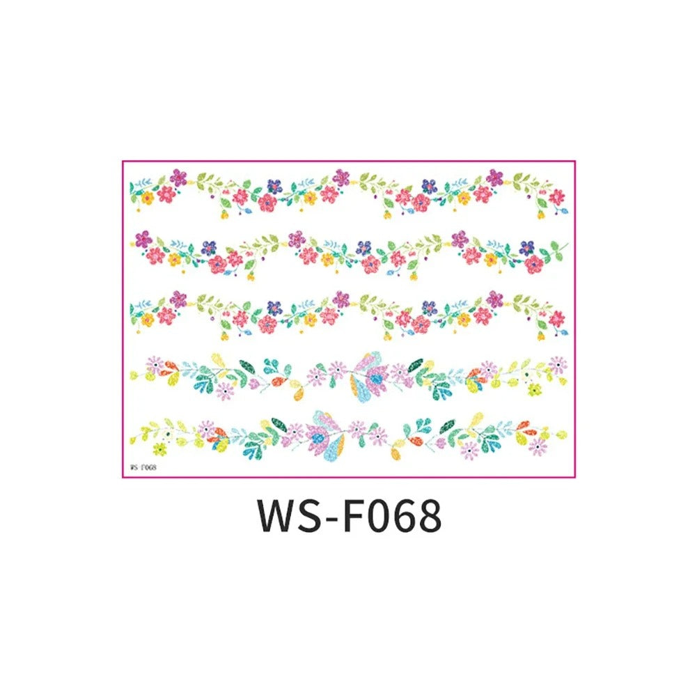 Easter Decorative Temporary Tattoo Sticker Pack – 16 Designs