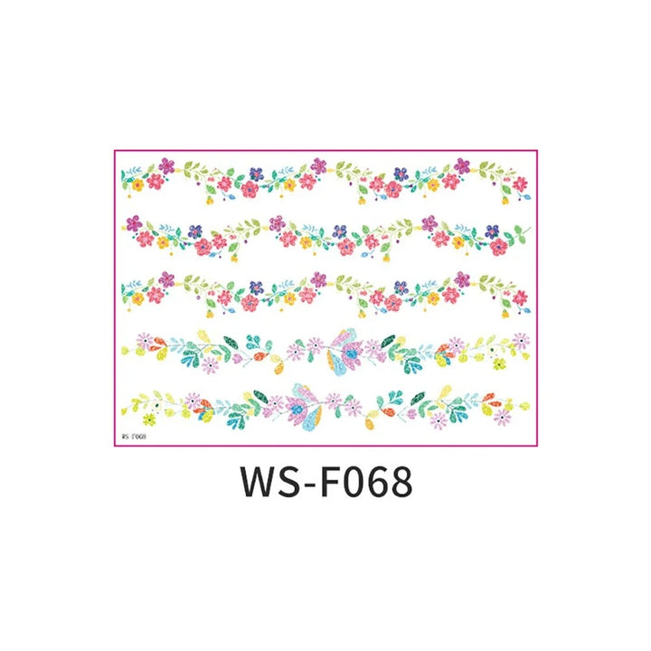 Easter Decorative Temporary Tattoo Sticker Pack – 16 Designs