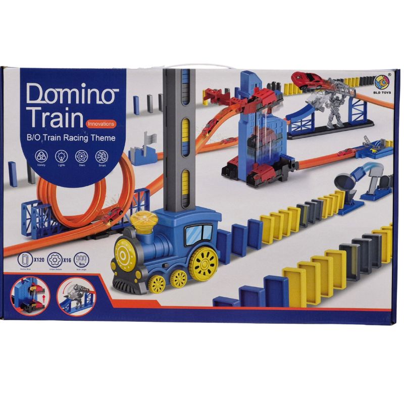 Domino Track and Chain Reaction Adventure Set