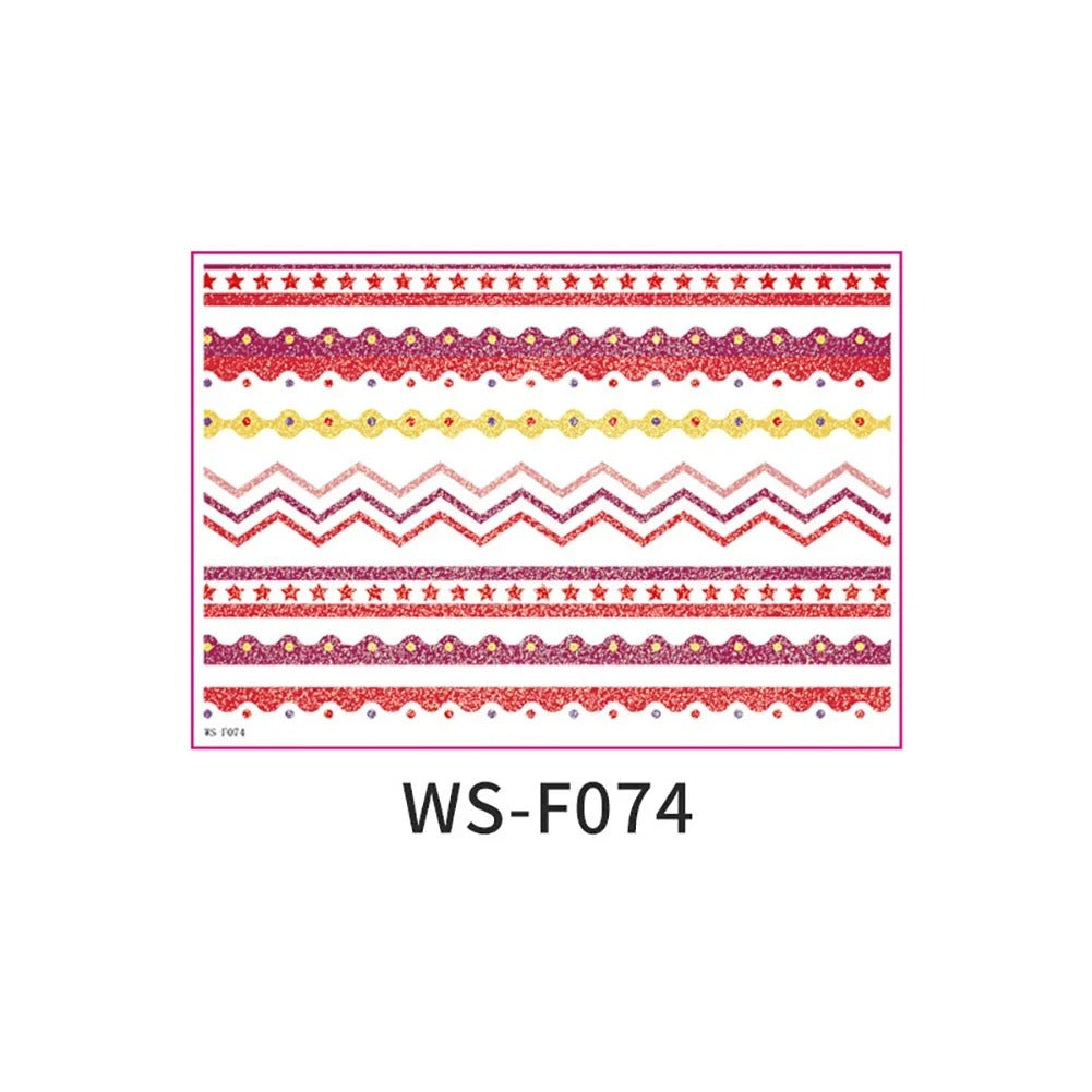 Easter Decorative Temporary Tattoo Sticker Pack – 16 Designs