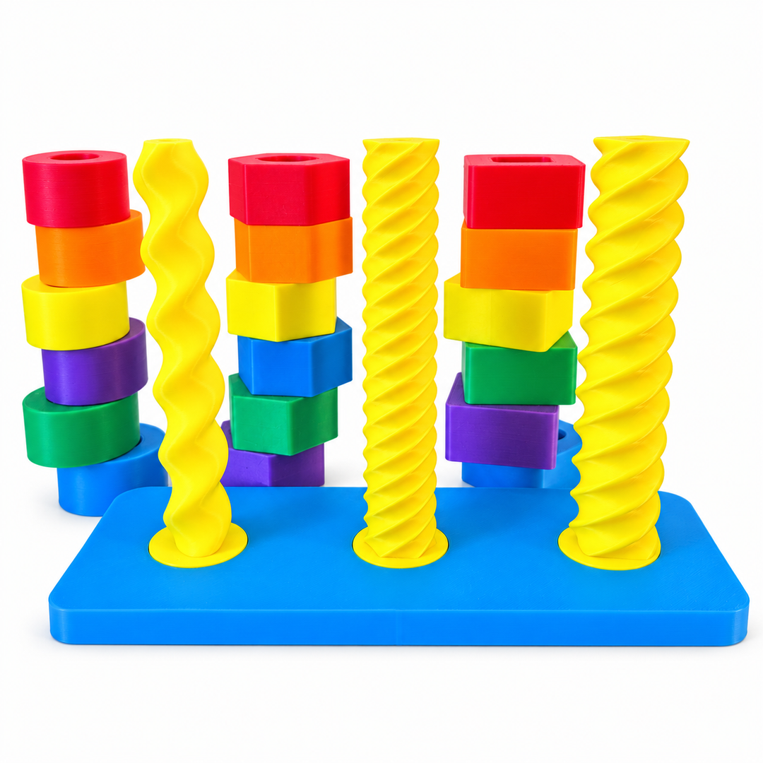 Rainbow Spiral Shape Stacker