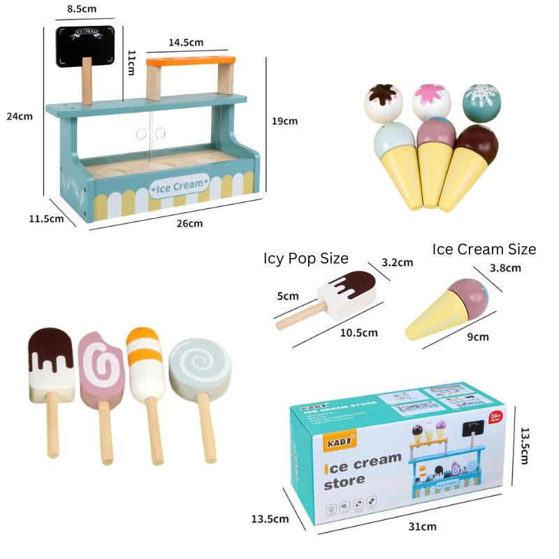 Ice Cream Stand Pretend Play Toy