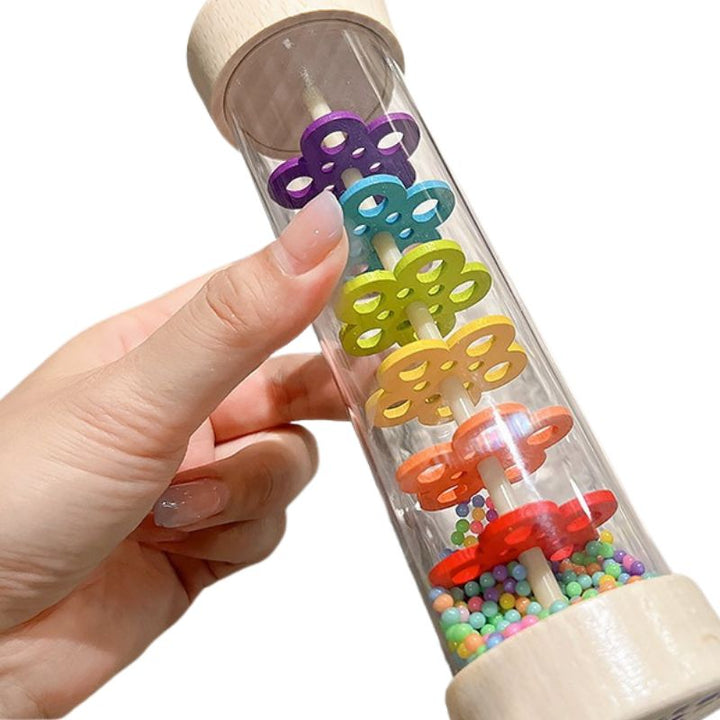 Vibrant Rainbow Rain Stick/Sound Stick