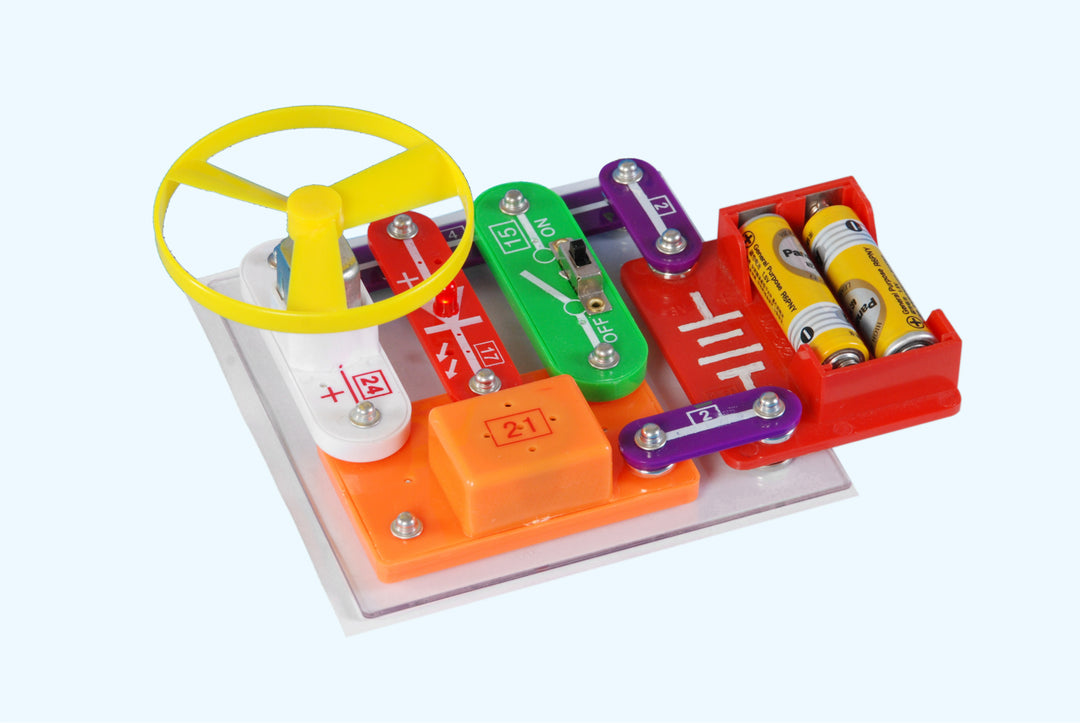Ec Block Kit Electronic Blocks Kit W-58 | Build Circuits, Kids 5+ – busyboard.com.au