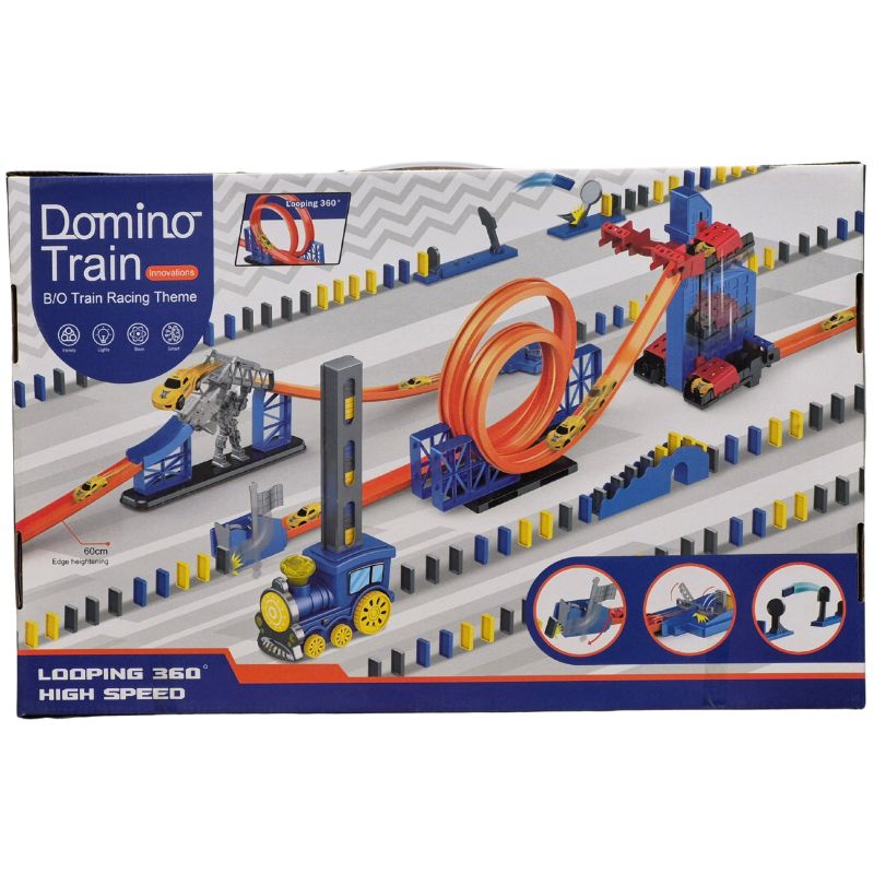 Domino Track and Chain Reaction Adventure Set