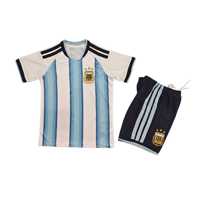 Customisable Kids World Cup Soccer Jersey & Shorts Set