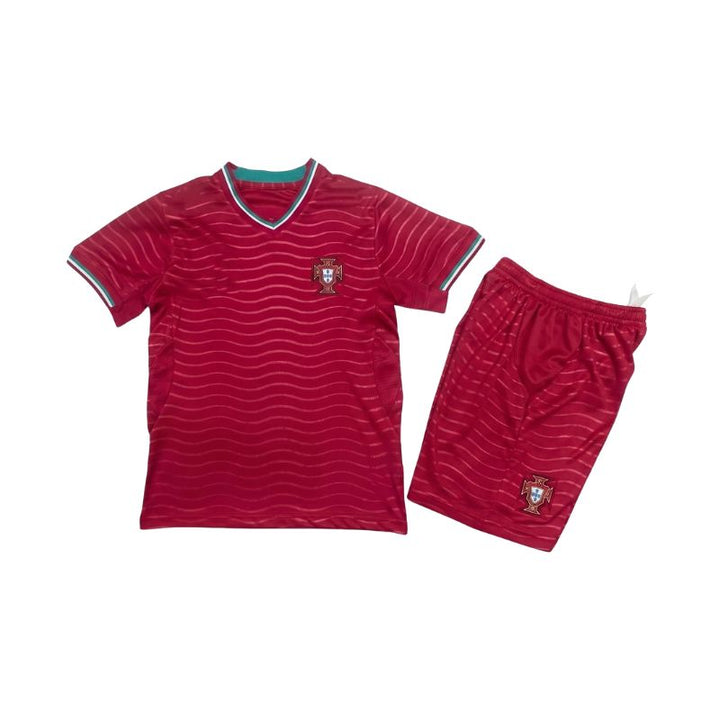 Customisable Kids World Cup Soccer Jersey &amp; Shorts Set