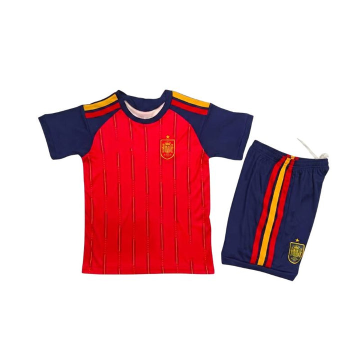 Customisable Kids World Cup Soccer Jersey &amp; Shorts Set
