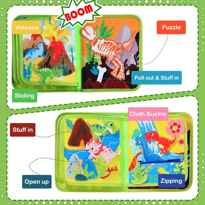 Dinosaur Felt Busy Book