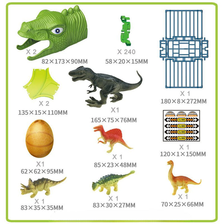 Dinosaur Track Set 277pc