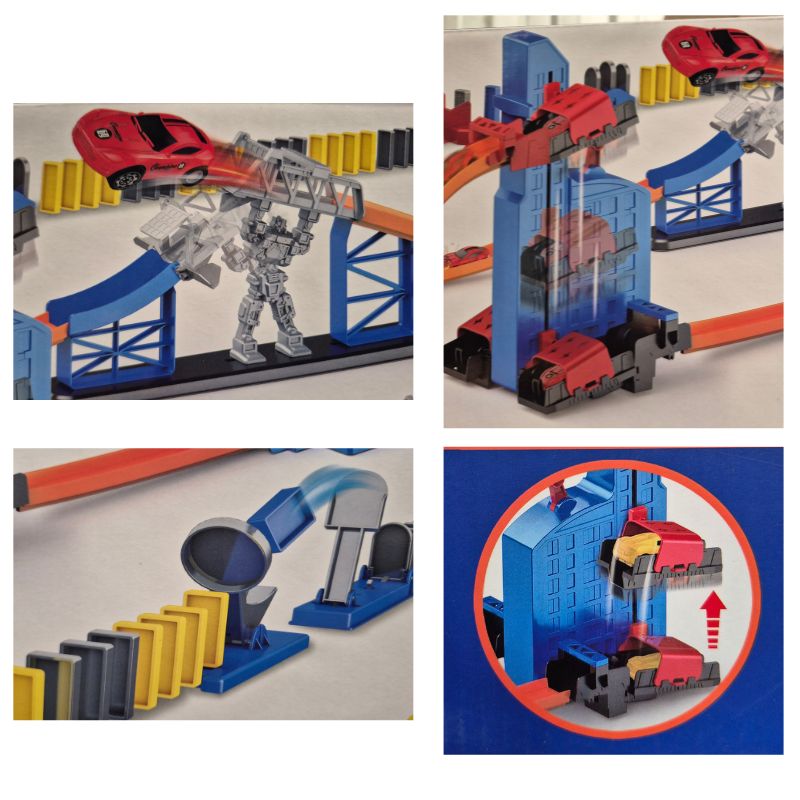 Domino Track and Chain Reaction Adventure Set