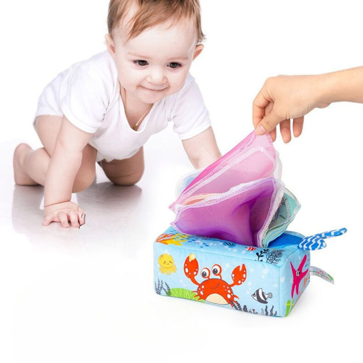 Pulling Fun Soft Tissue Box