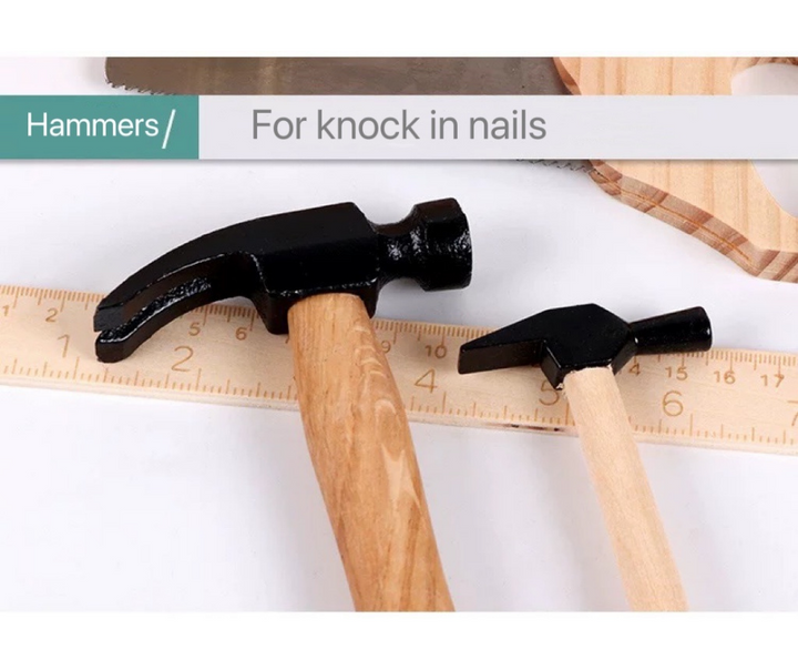 Junior Carpentry Maintenance Box Craftsman Toolbox 16 Pcs