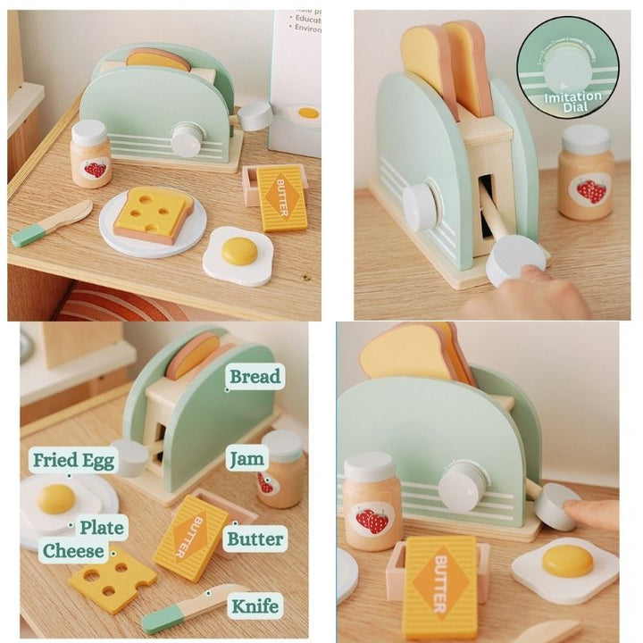 Toaster Play Set Pretend Play Toy