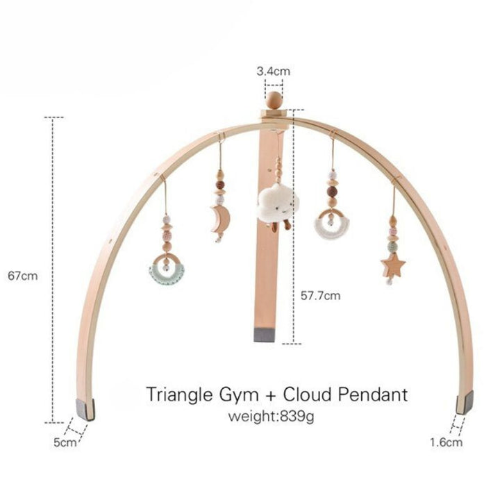 Wooden Baby Fitness Gym Frames