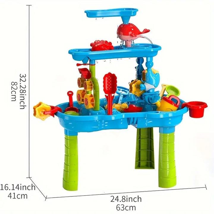 Multi Layer Kid's Water Play Table