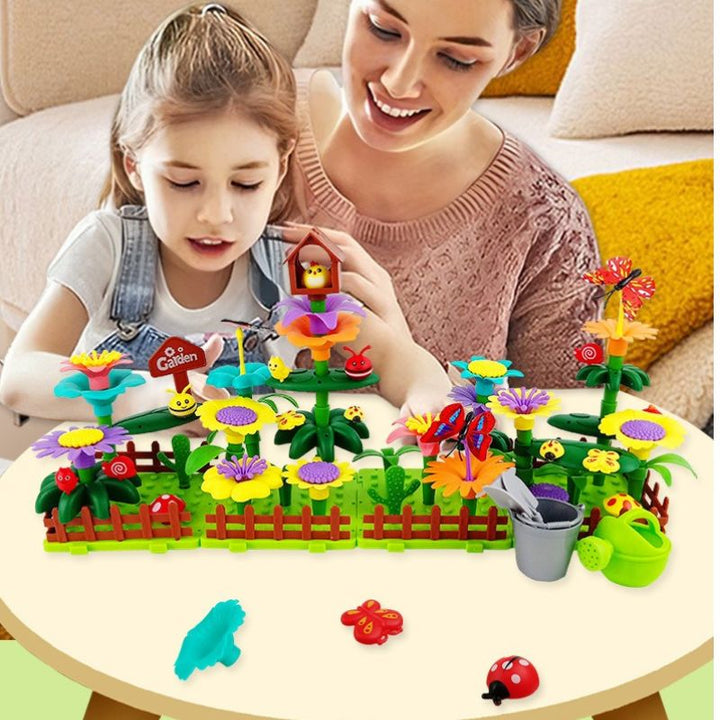 Build Your Own Flower Garden Construction Toy 191pc/322pc