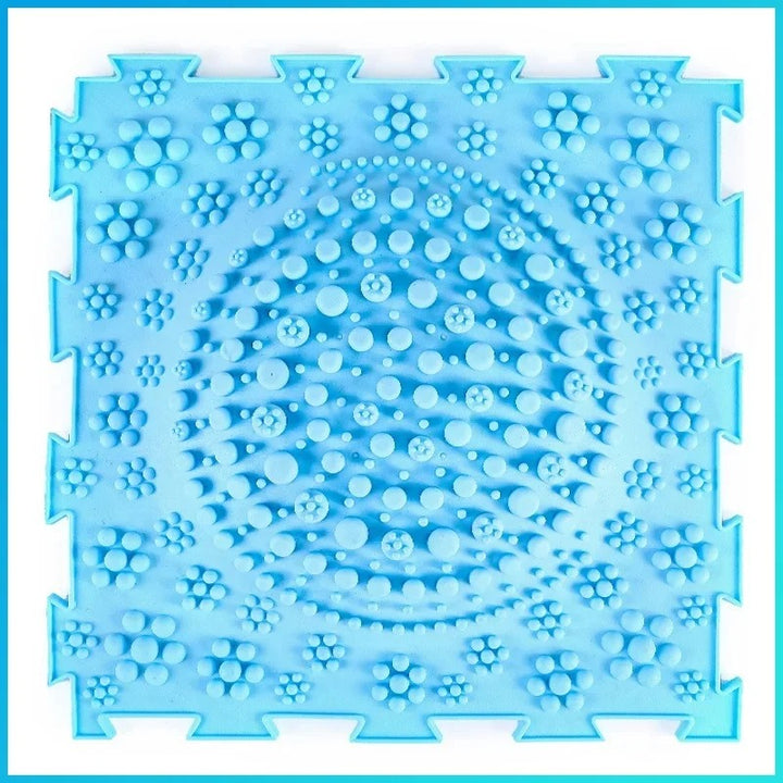 Interlocking Foot Reflexology Sensory Play Tiles Acupressure Board Set 6Pc