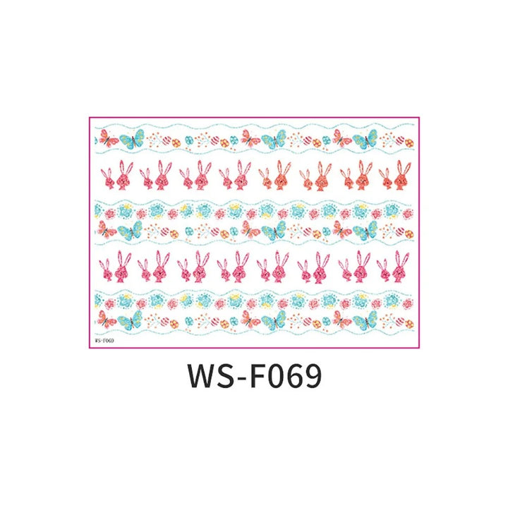Easter Decorative Temporary Tattoo Sticker Pack – 16 Designs