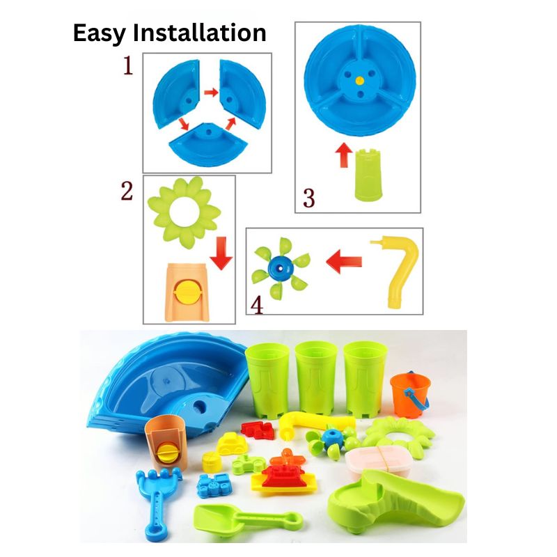 Toddler Water Sand Play Table