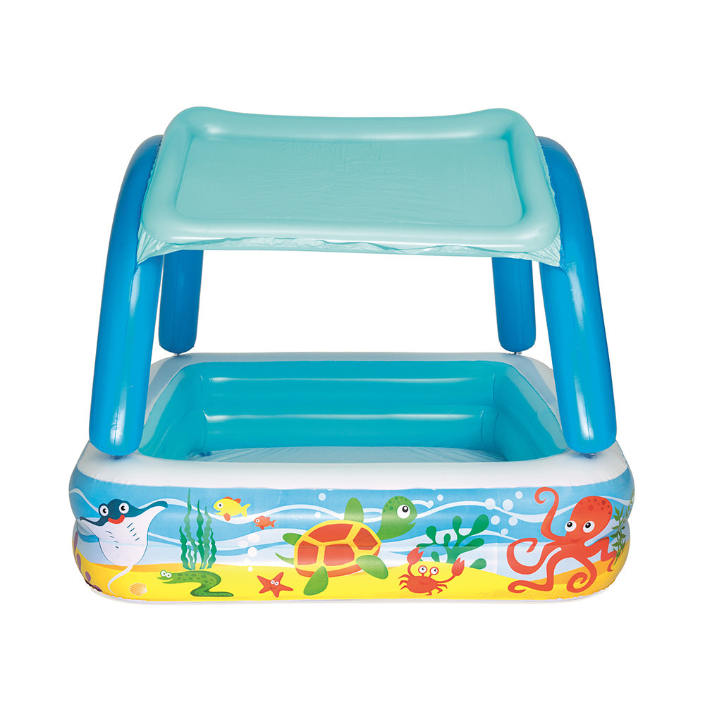 Summer Oasis Play Pool With Sun Shade
