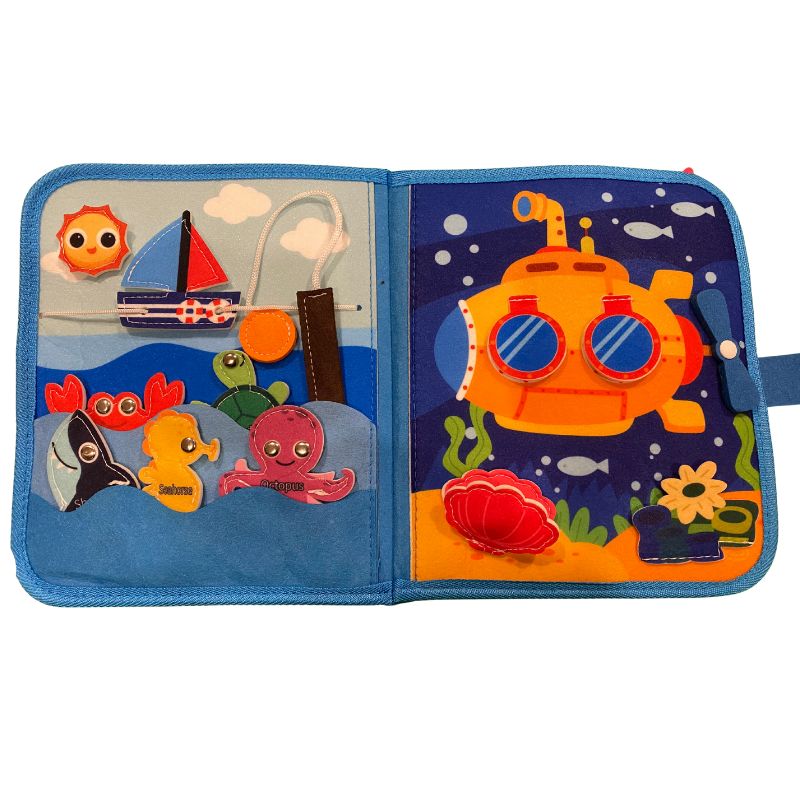 Under The Sea Montessori Busy Book