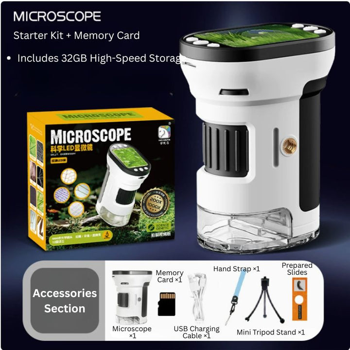 Digital Multi Function Microscope – 1000X HD Science Discovery Tool