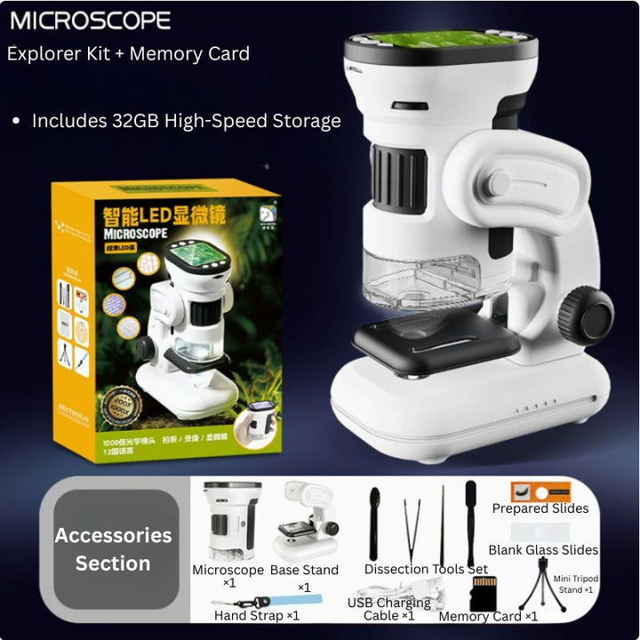 Digital Multi Function Microscope – 1000X HD Science Discovery Tool